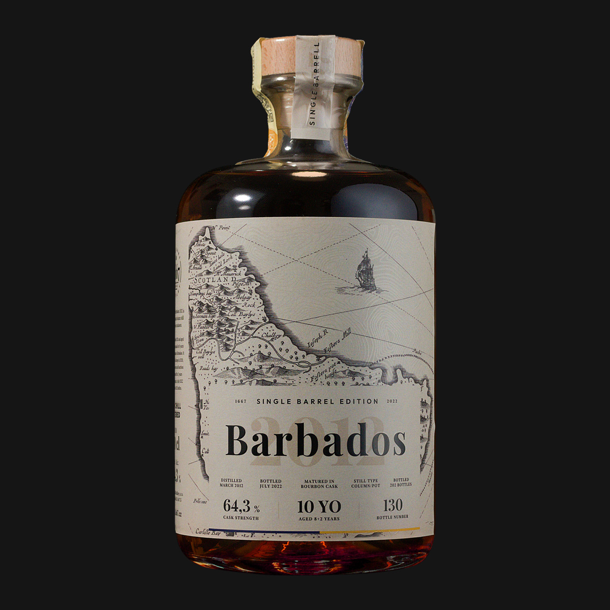 1667 Single Barrel Barbados 2012